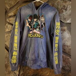 My Hero Acadamia - Shoto Todoroki, Deku, Katsuki Bakugo hoodie